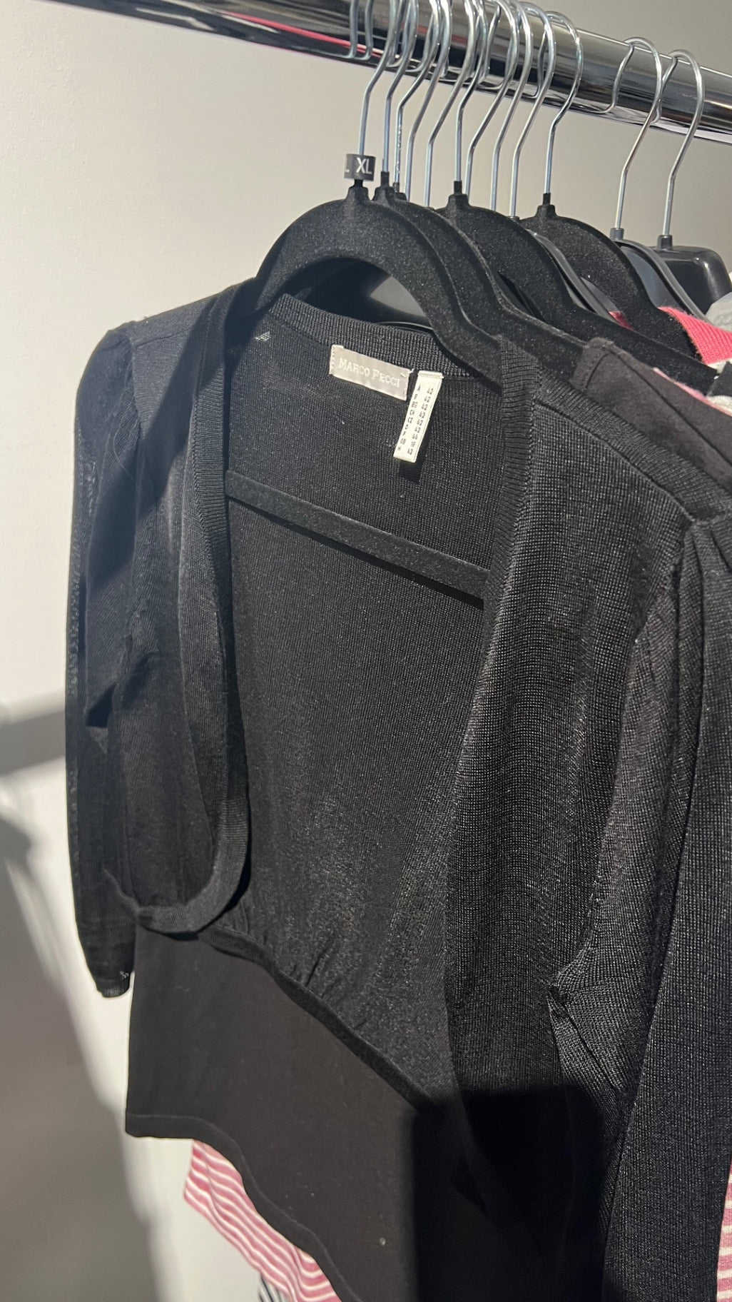 Marco Pecci Bolero Schwarz Gr.: XL