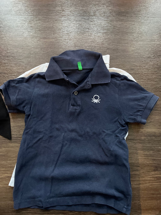 benetton Poloshirt Dunkelblau Gr.: 110
