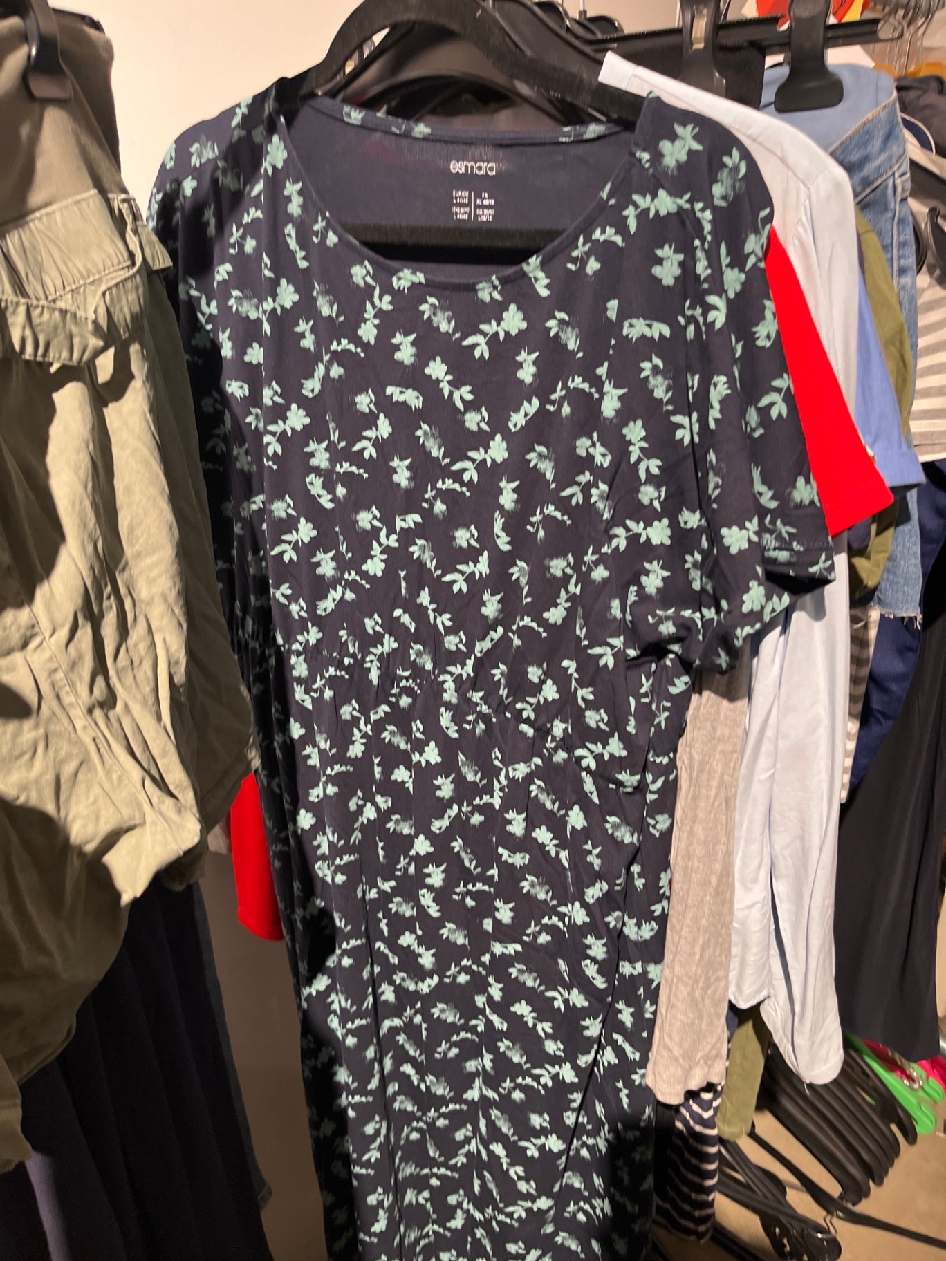 Esmara Umstandskleid Blumen L