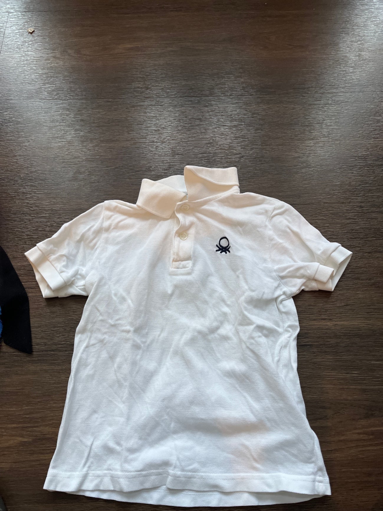 benetton Poloshirt Weiß Gr.: 110