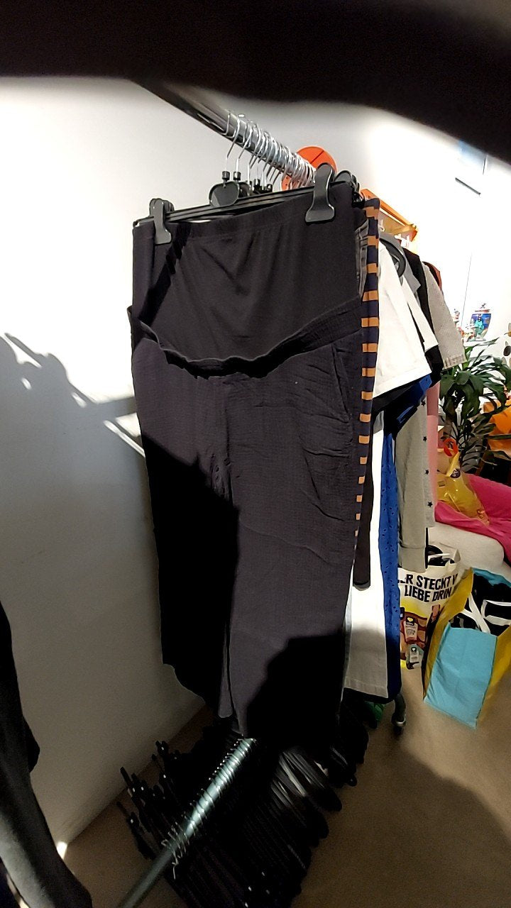 Esmara Umstands-Musselin Schwarz Gr.: L