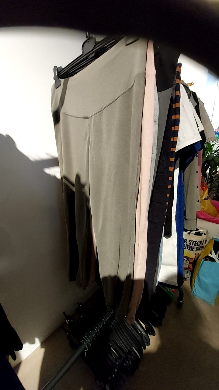 H&M Mama Umstands-Leggings Grün Gr.: M