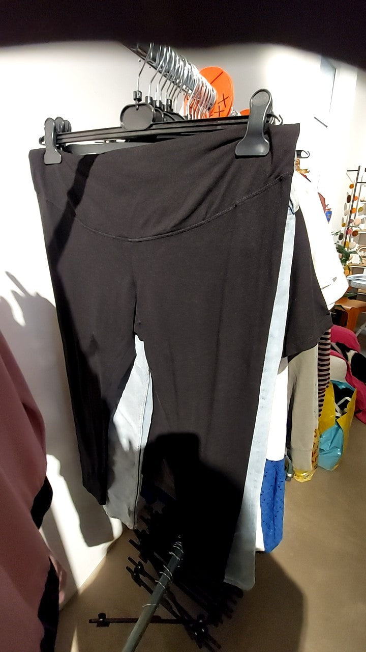 H&M Mama Umstands-Leggings Schwarz Gr.: XL
