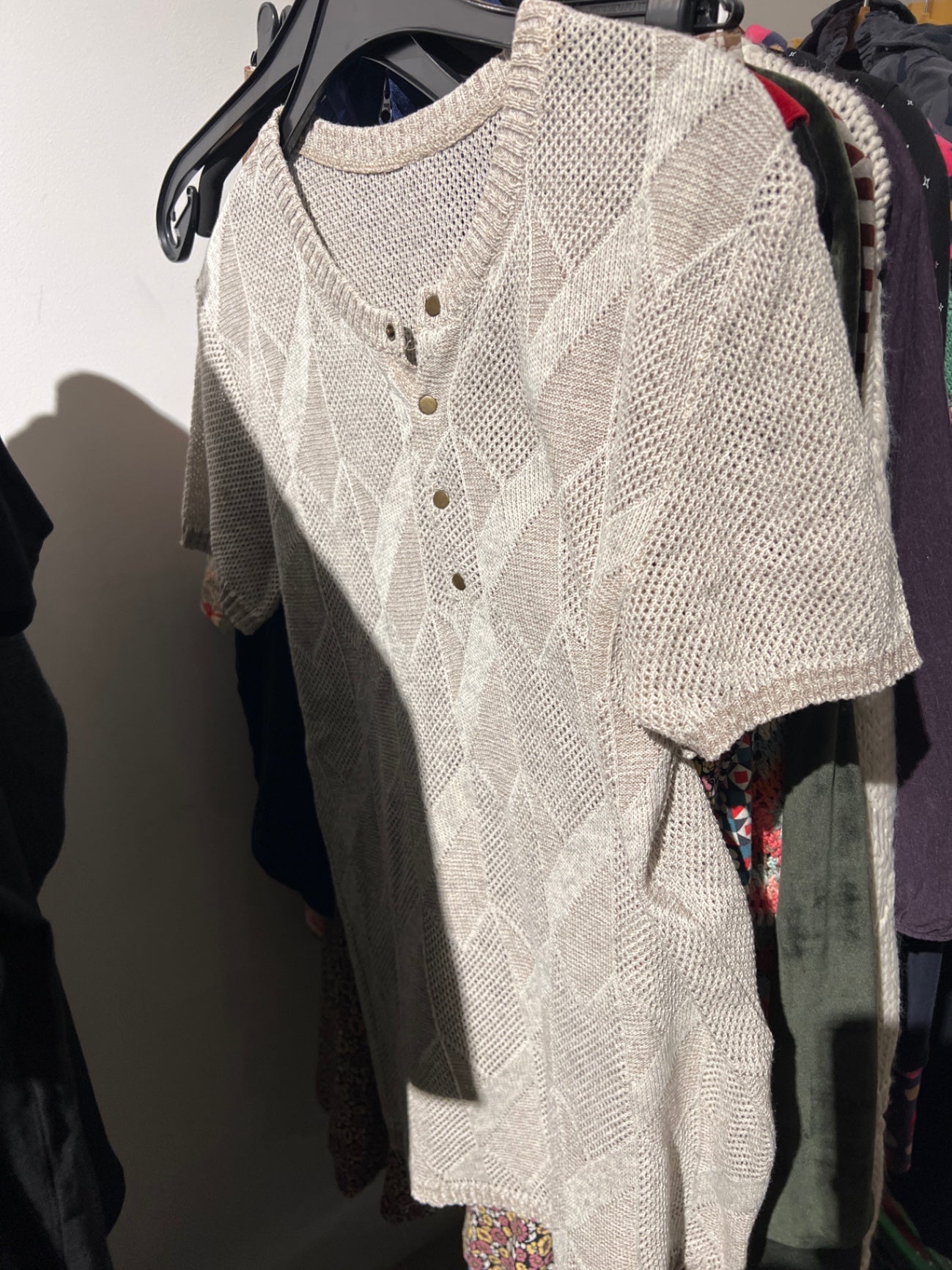 T-Shirt Beige Gr.: S