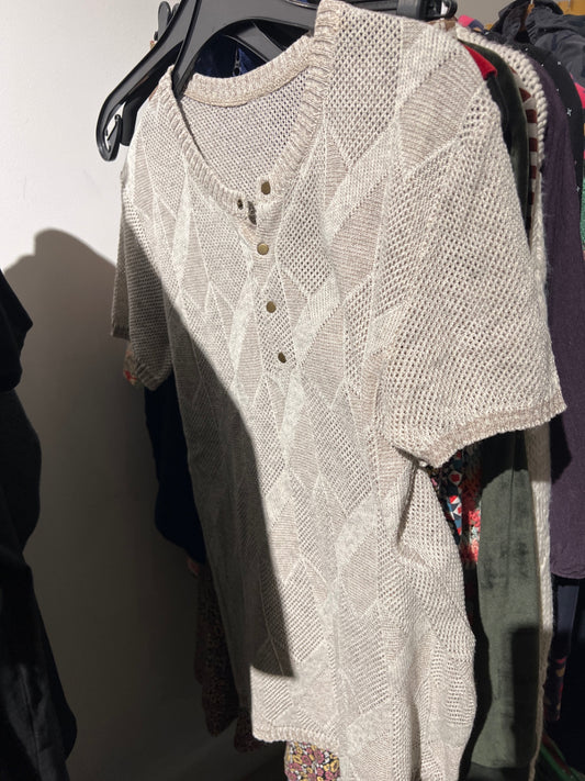 T-Shirt Beige Gr.: S