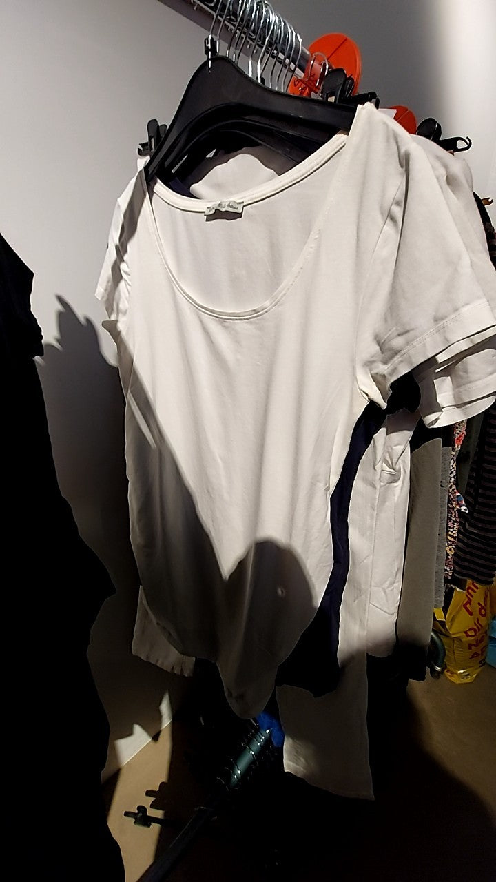 Anna Field Mama Umstands-Shirt Weiß Gr.: L