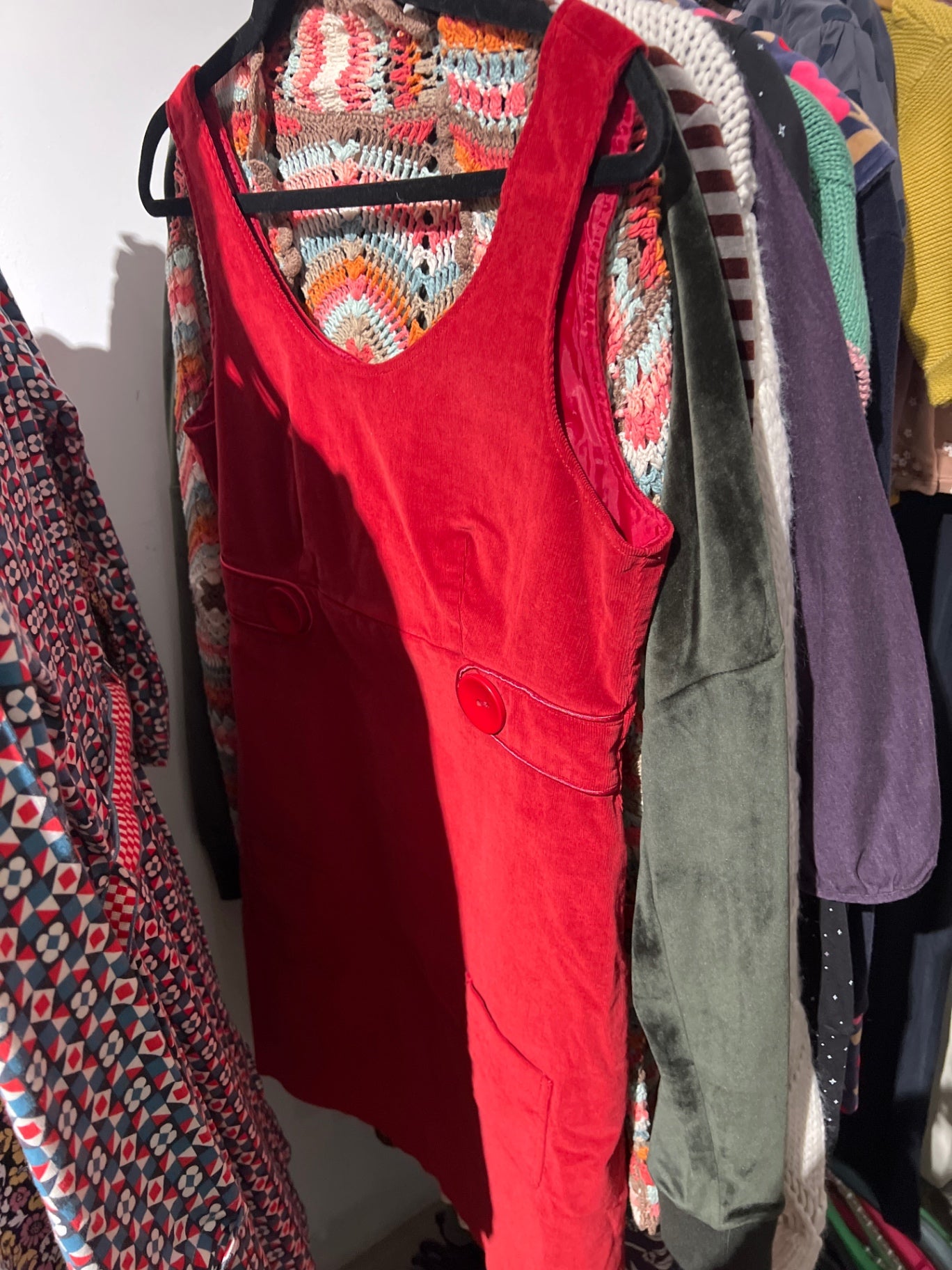 Qiero Kleid Rot Gr.: M