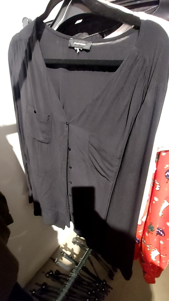 Atmosphere Bluse Schwarz Gr.: L