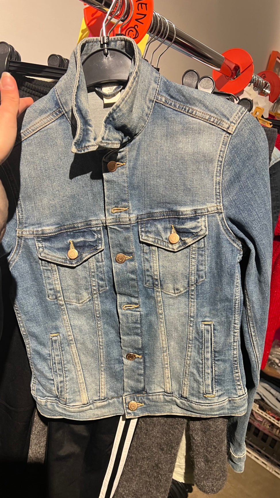 H&M Jeansjacke Blau Gr.: S