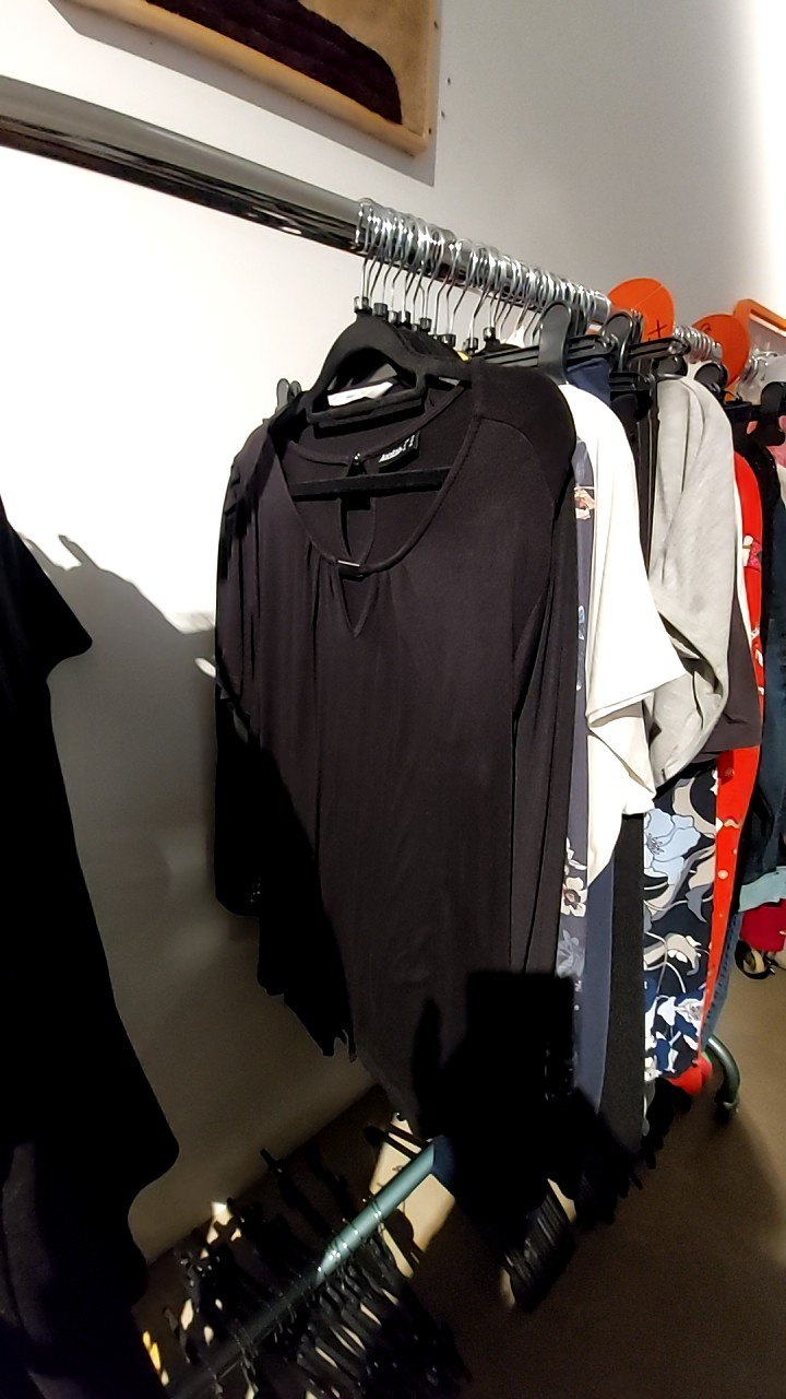 Janina T-Shirt Schwarz Gr.: 46