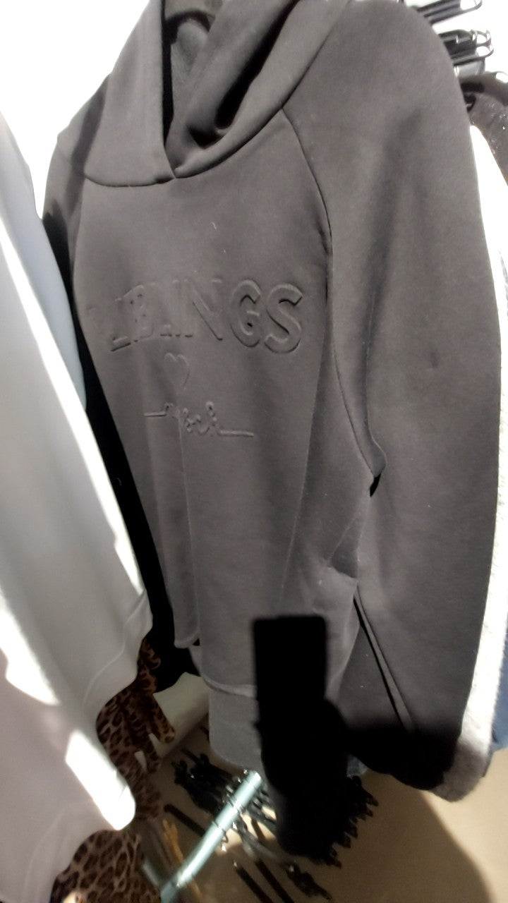 Made in Italy Hoodie Schwarz Gr.: XL
