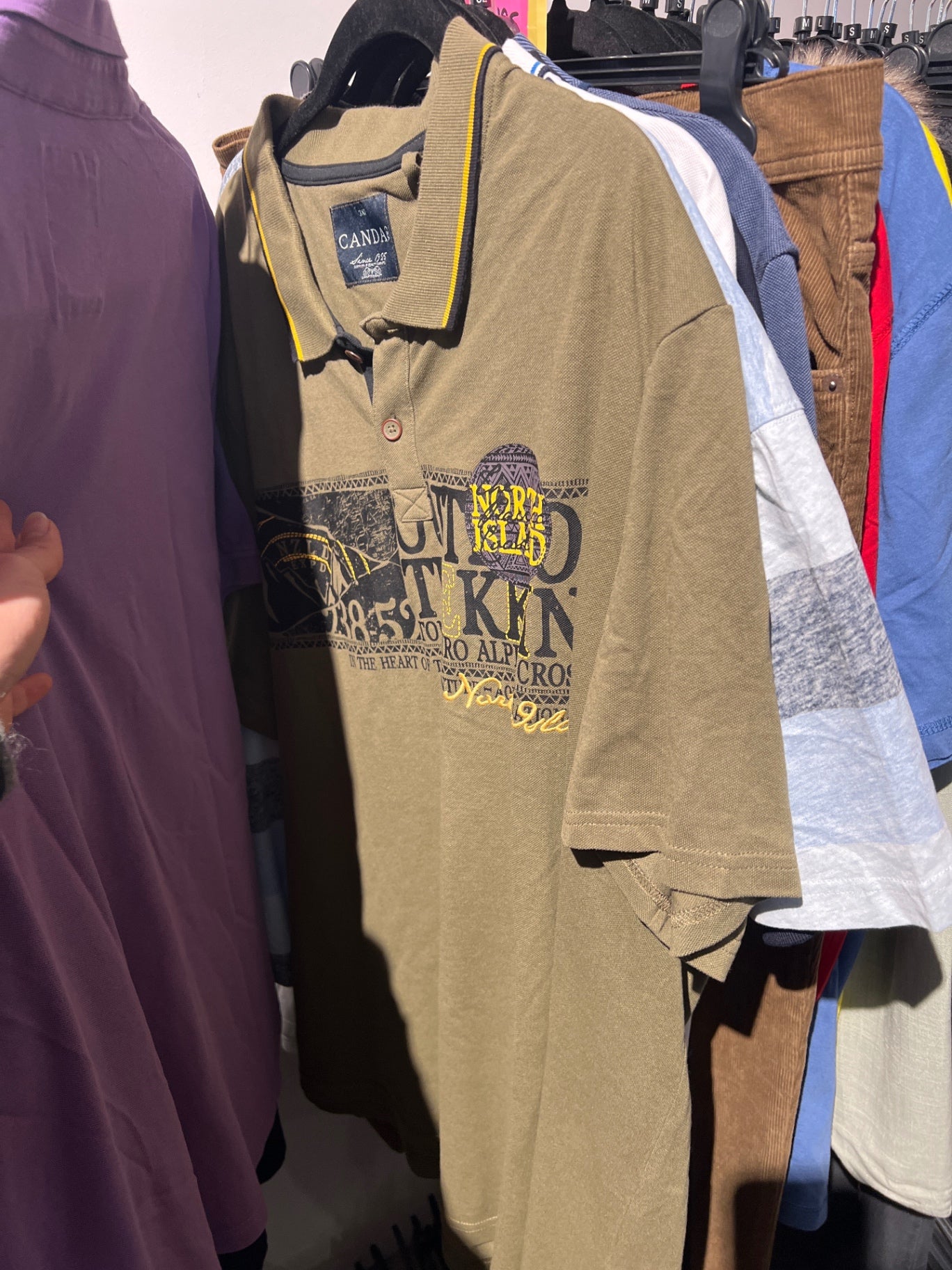 Canda Poloshirt Grün Gr.: XXL