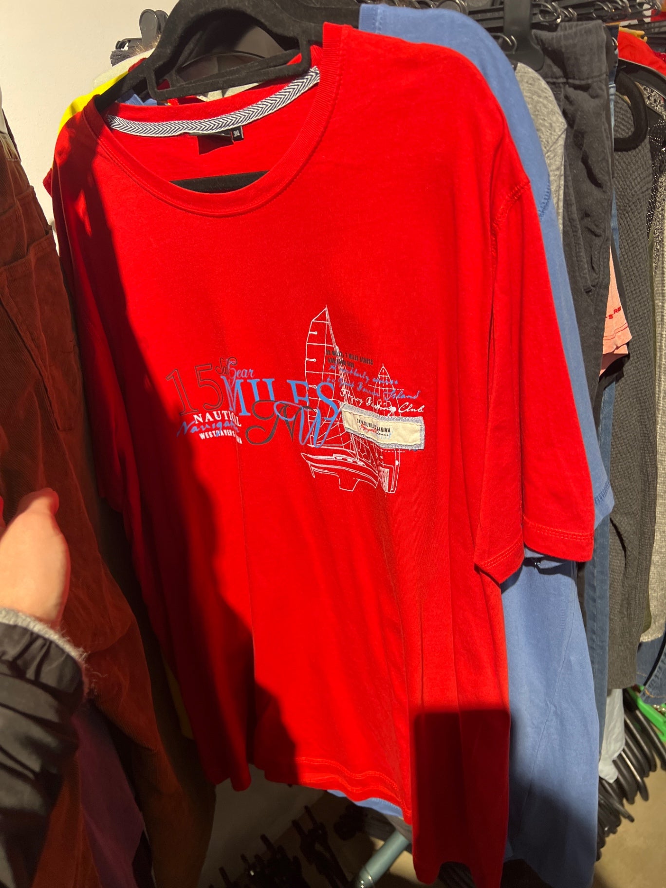 M.X.O. T-Shirt Rot Gr.: XXXL