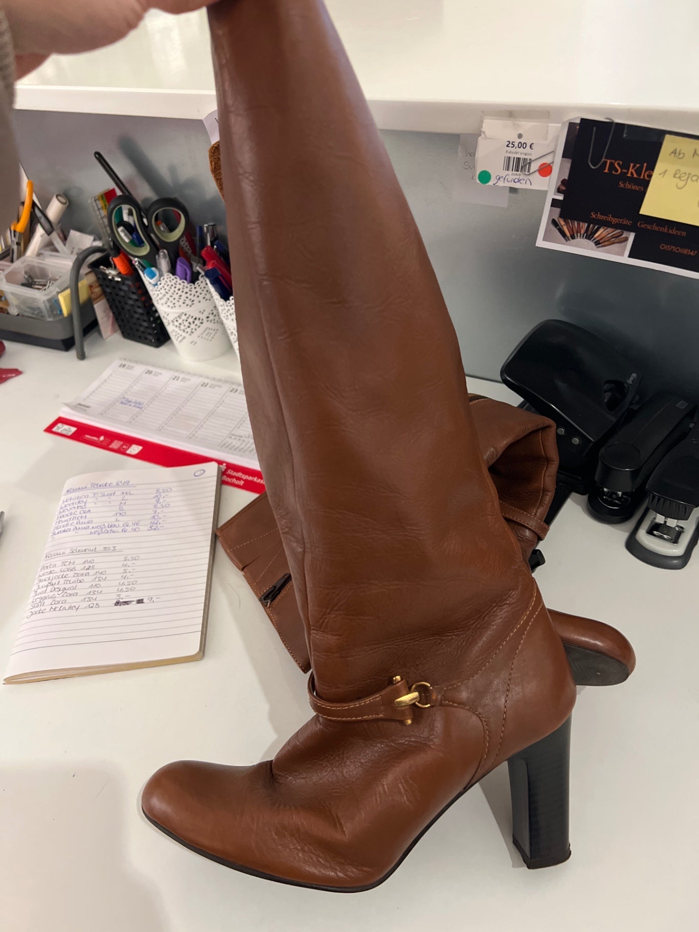 Bonaparte Stiefel Hellbraun Gr.: 37