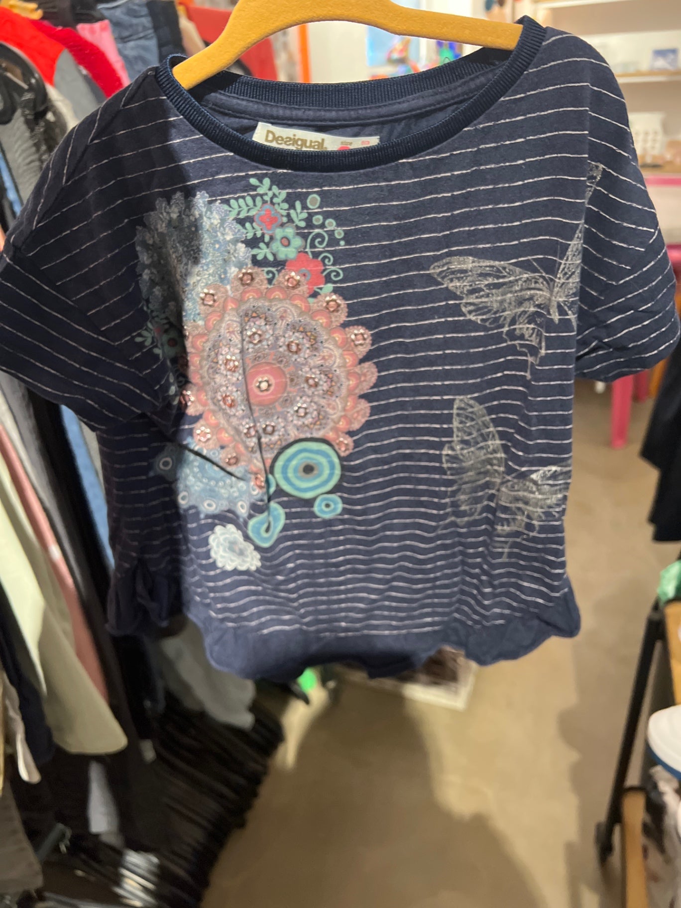 Desigual T-Shirt Dunkelblau Gr.: 110