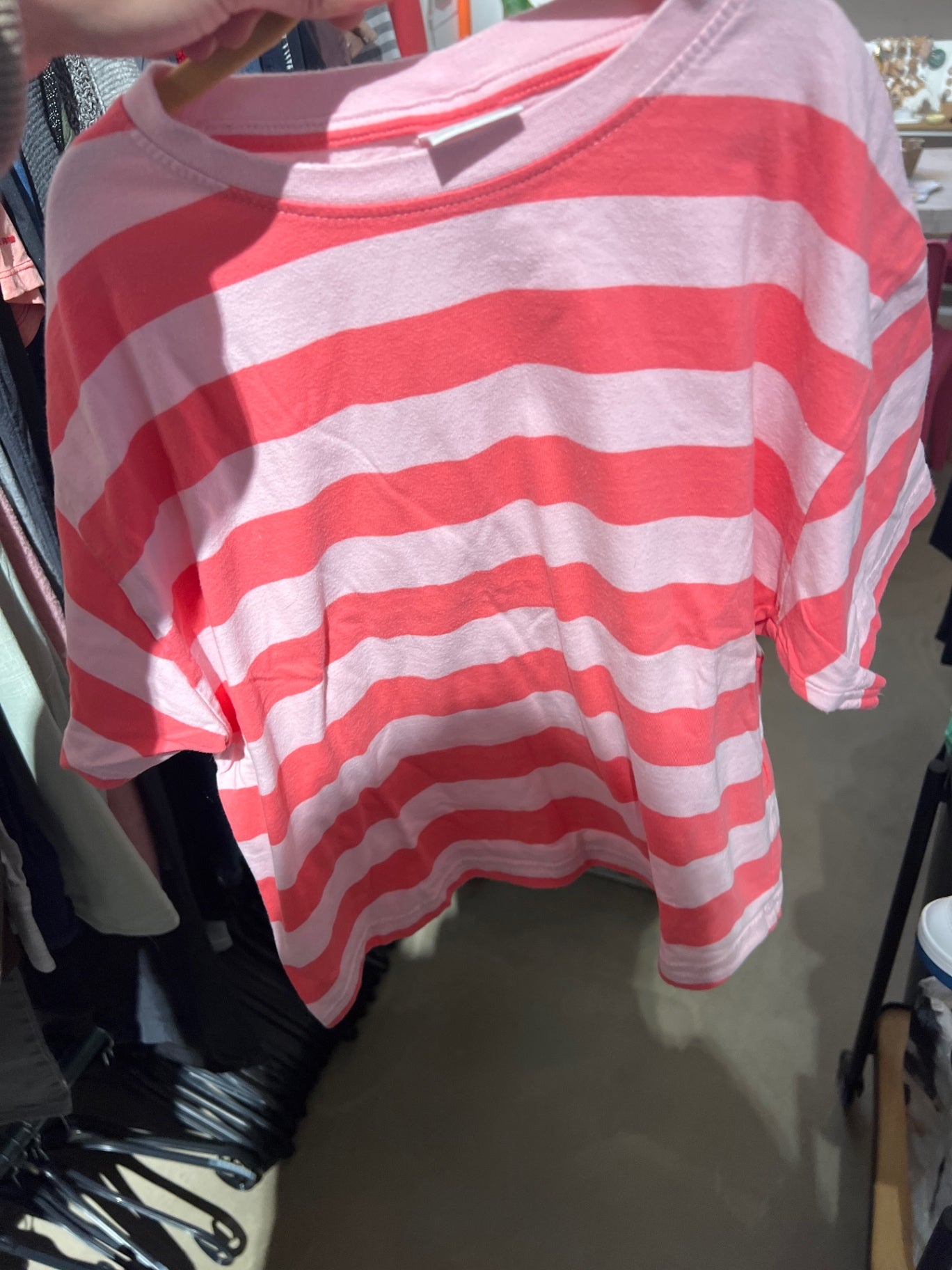 Zara T-Shirt Pink gestreift Gr.: 134