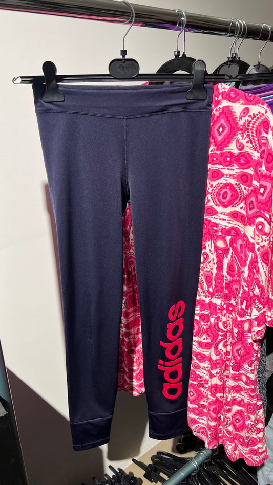Adidas Sportleggings Dunkelblau Gr.: S