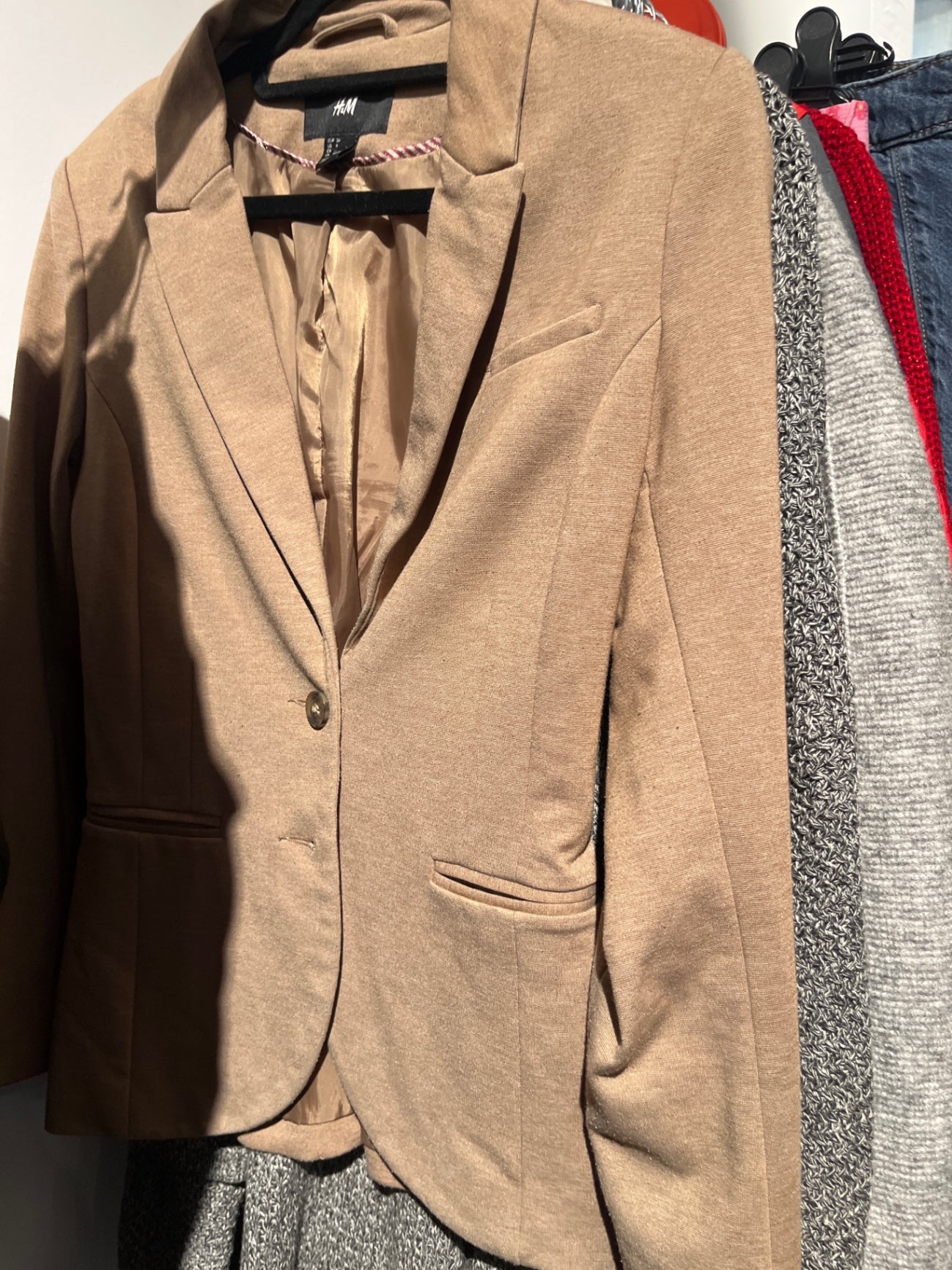 H&M Blazer Beige Gr.: S