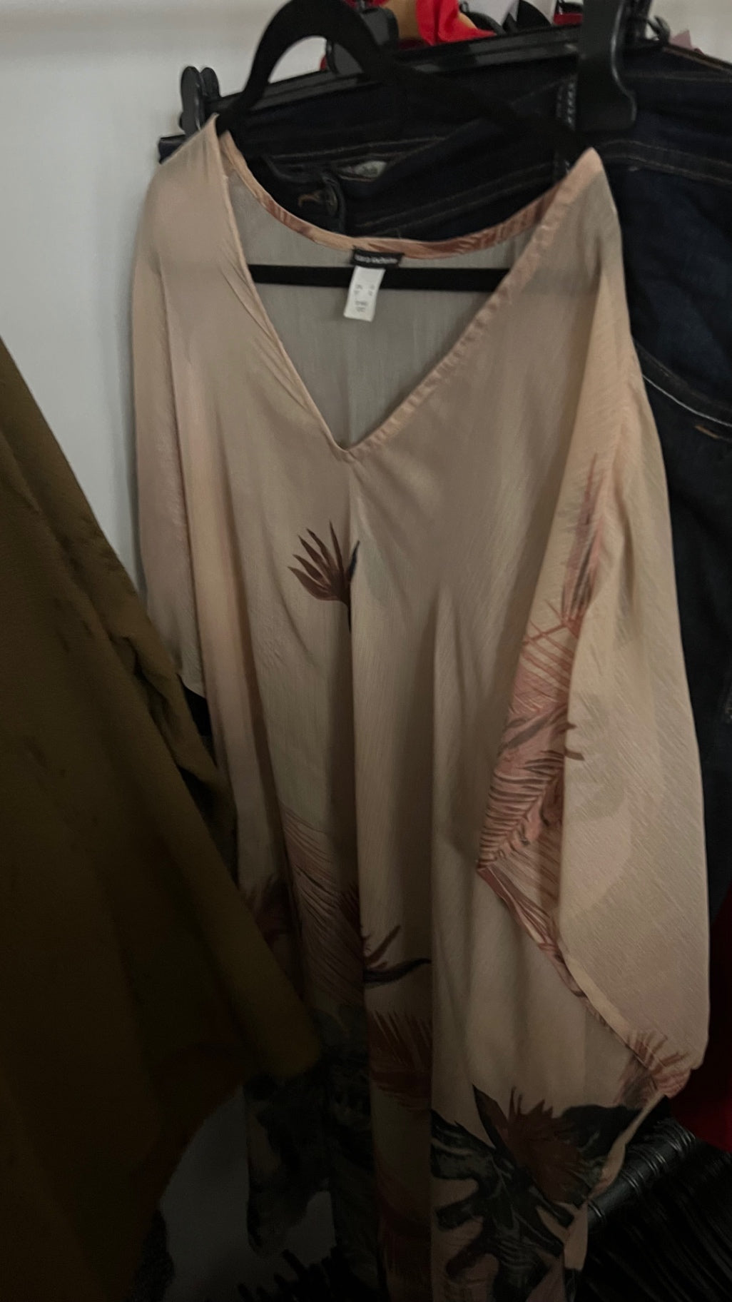 Sara Lindholm Bluse Beige Gr.: 52