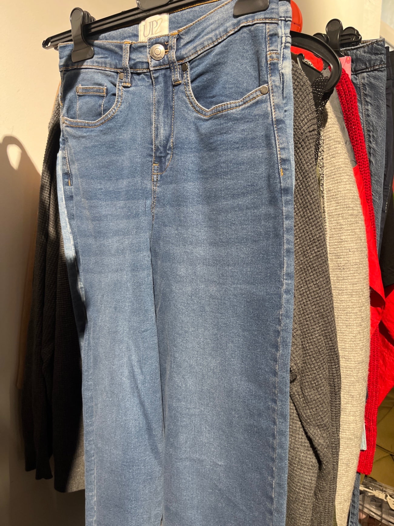 Up2fashion Jeans Blau Gr.: S