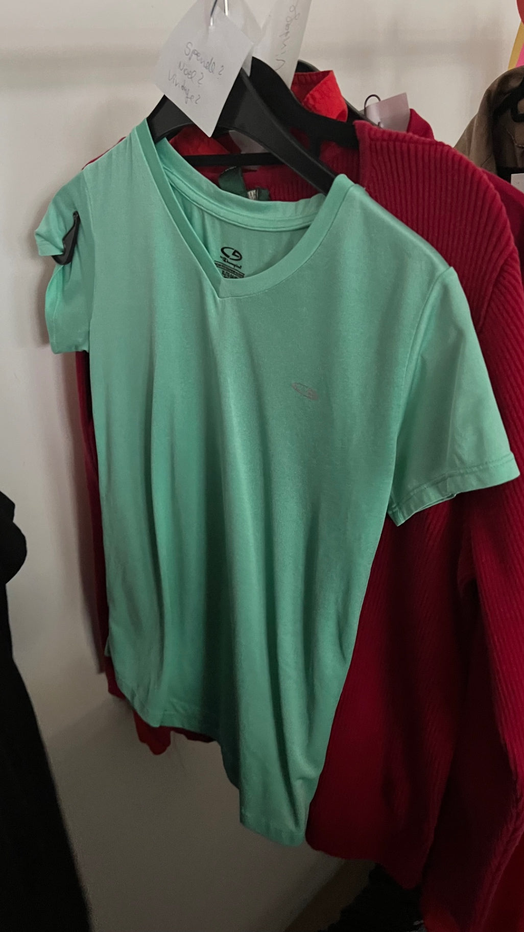 Champion T-Shirt Mintgrün Gr.: S