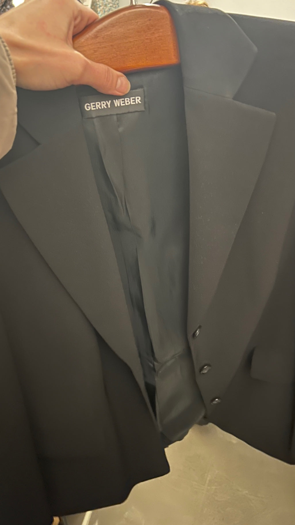 Gerry Weber Blazer Schwarz Gr.: XXL