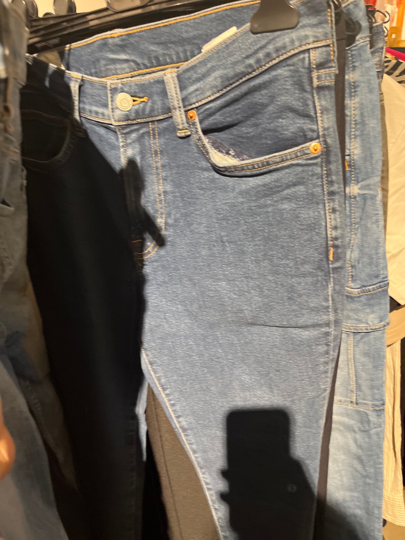 H&M Jeans Blau Gr.: 34/32