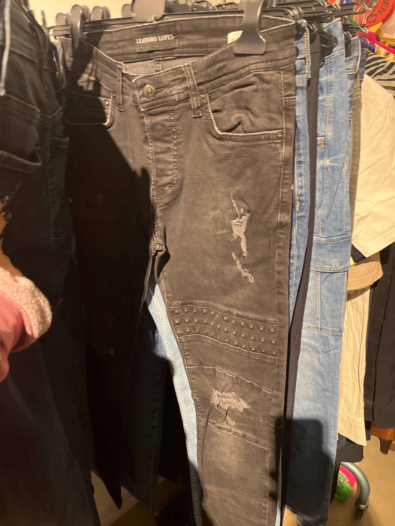 Leandro Lopez Jeans Schwarz Gr.: 32