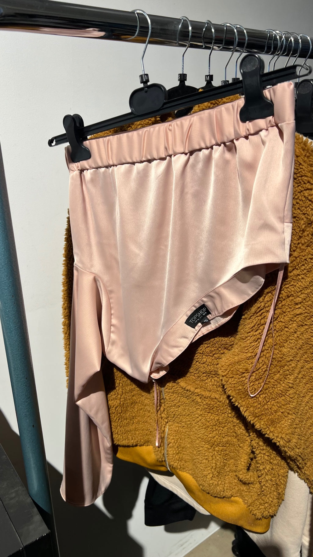 Topshop Cropped Oberteil Rosa Gr.: M