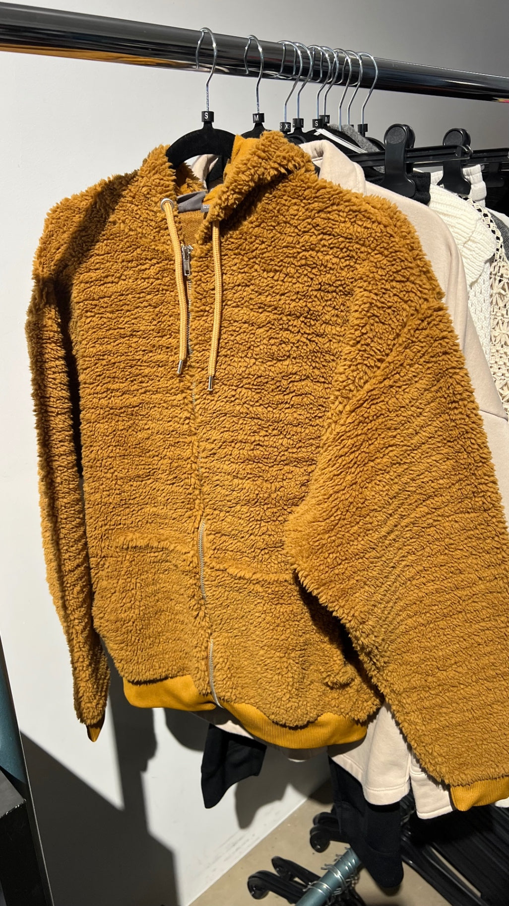 Asos Teddyjacke Camel Gr.: S