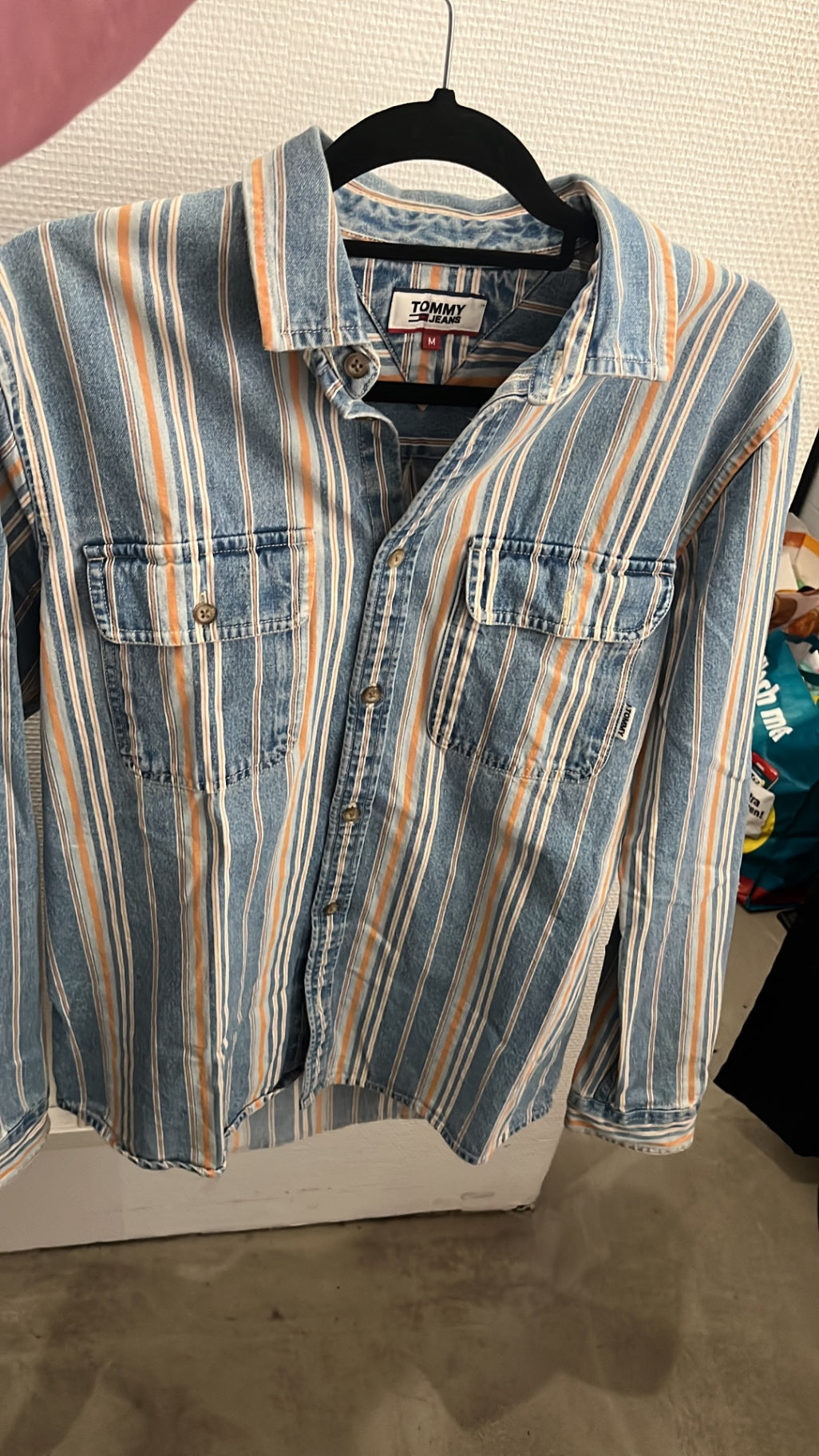 B-WARE Loch!Tommy Jeans Hemd : M