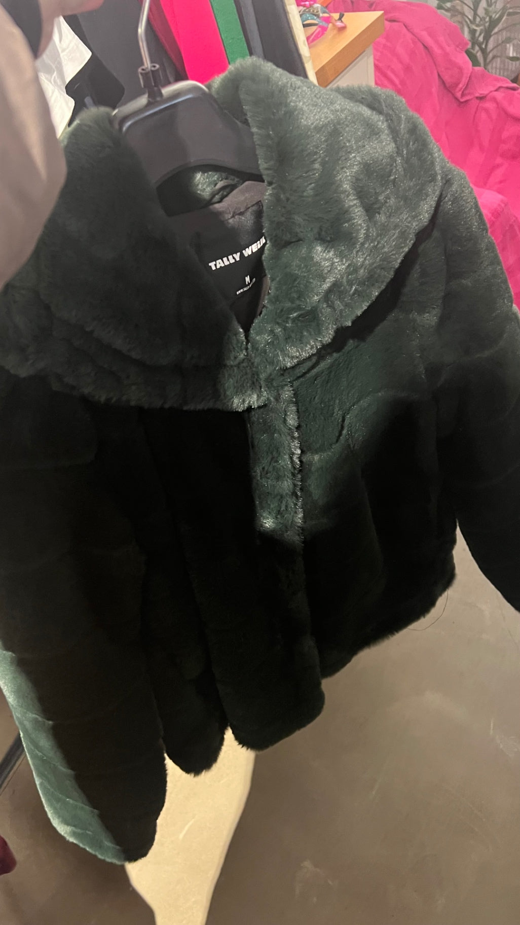 TALLY WEiJL Jacke Dunkelgrün Gr.: 14