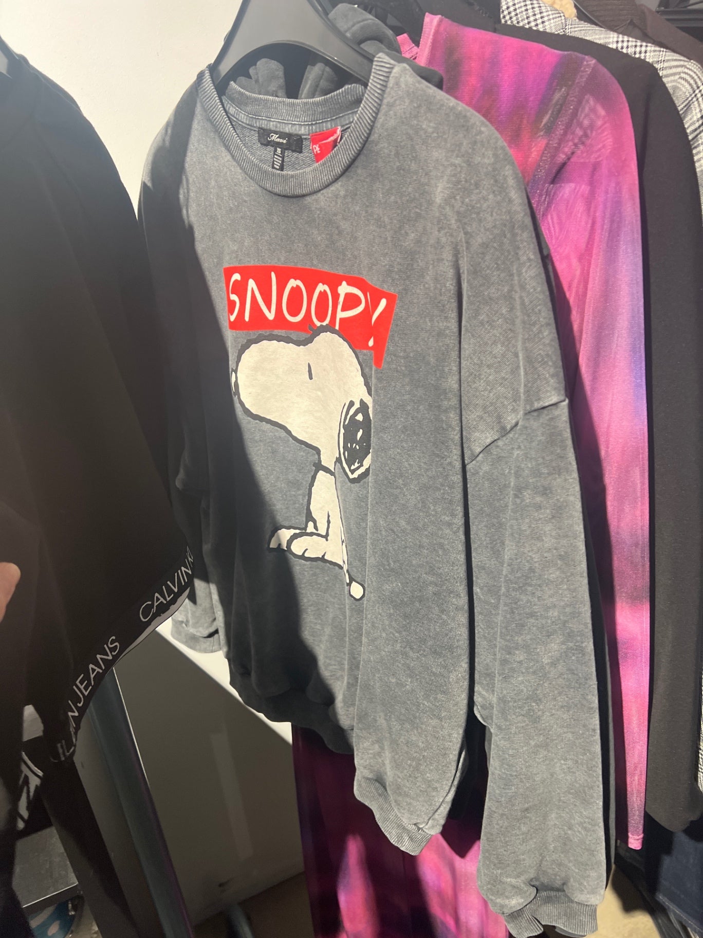 Mavi Pullover Grau Snoopy Gr.: XS