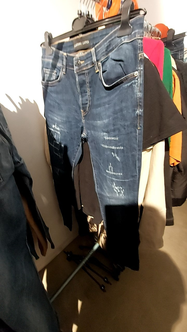 Lean Jeans Blau Gr.: 32