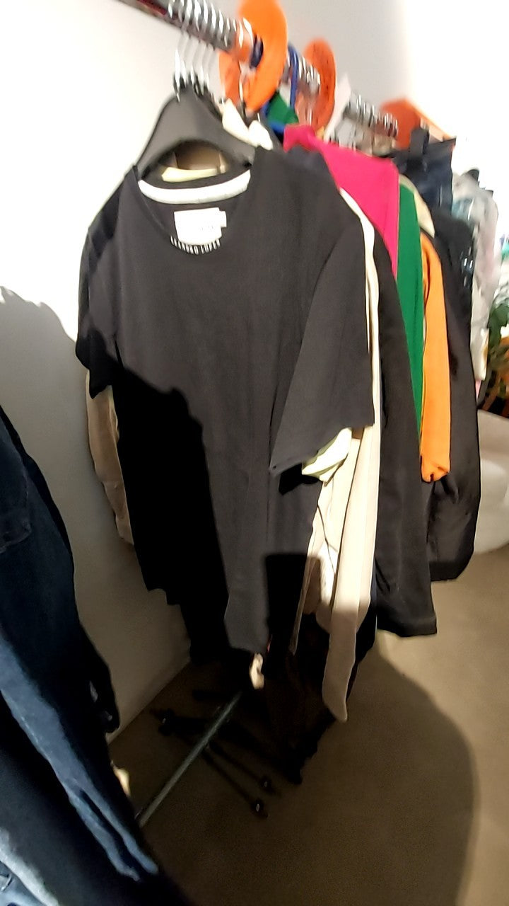 Leandro T-Shirt Schwarz Gr.: L