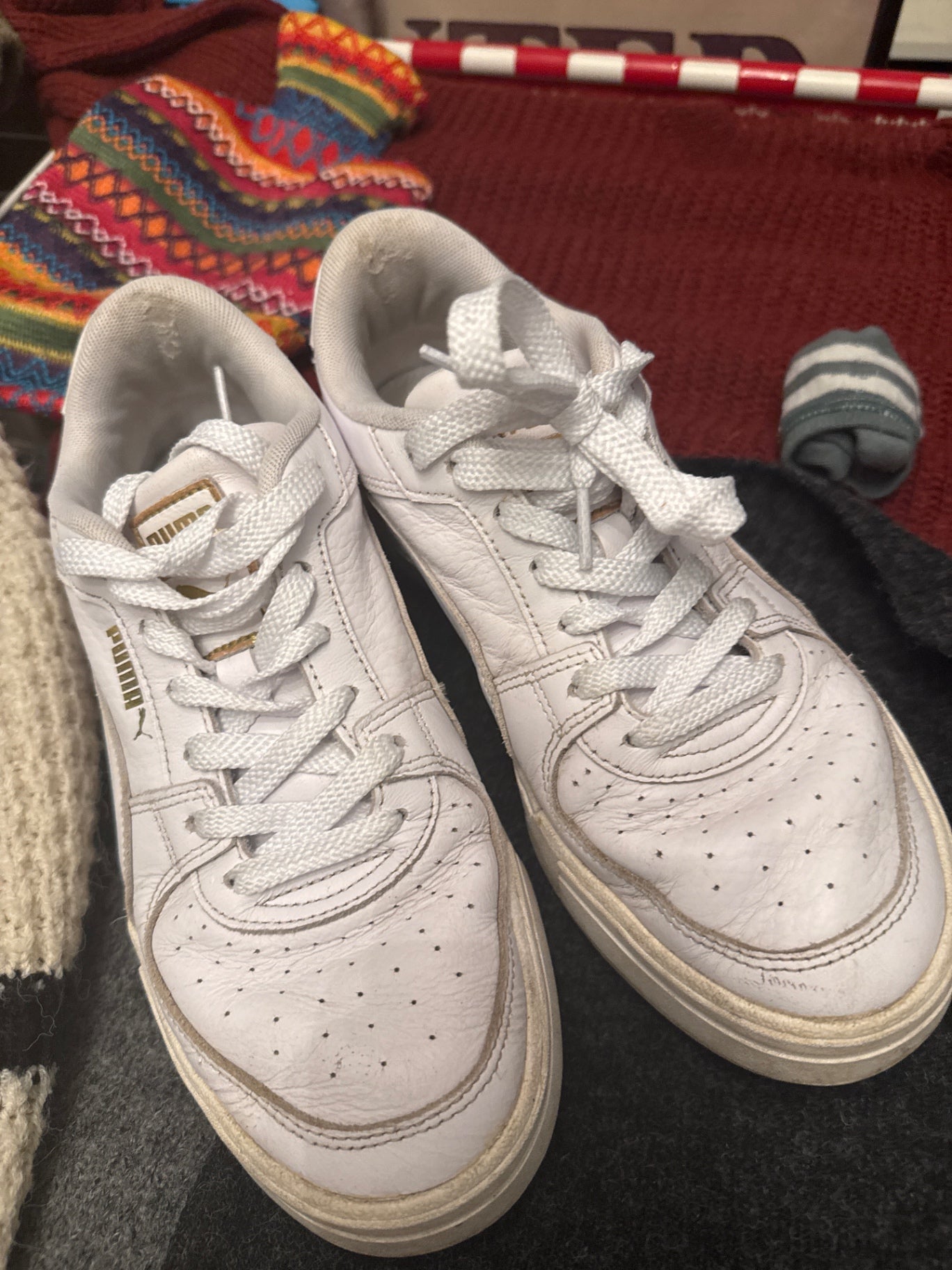 Puma Schuhe Weiß Gr.: 40,5
