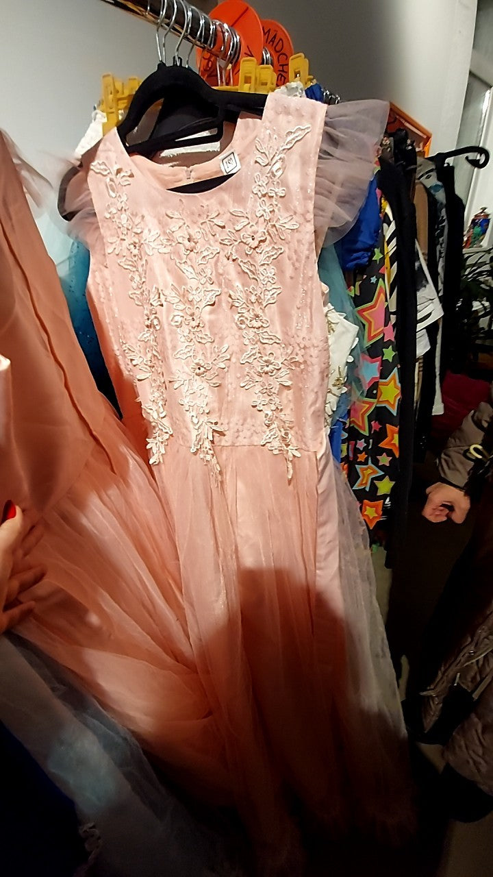 Prinzessin Karnevalskostüm Rosa Gr.: 180