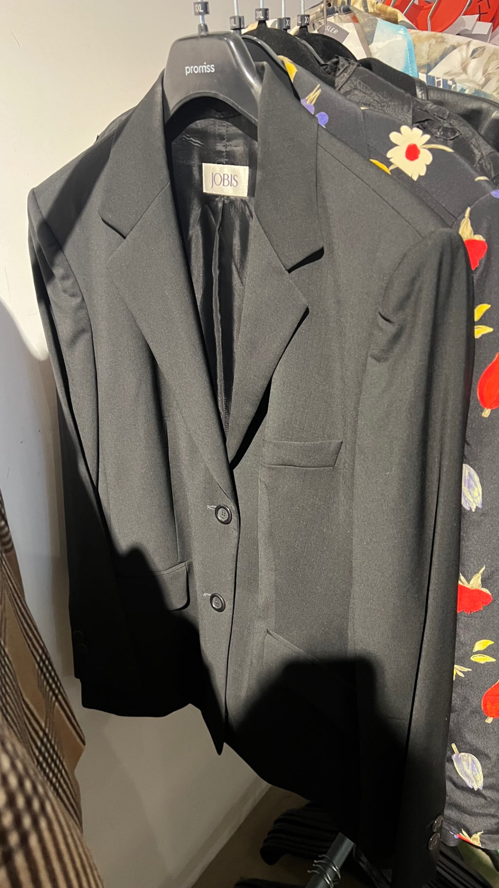 Schurwolle JOBIS Blazer Grau Gr.: XXL
