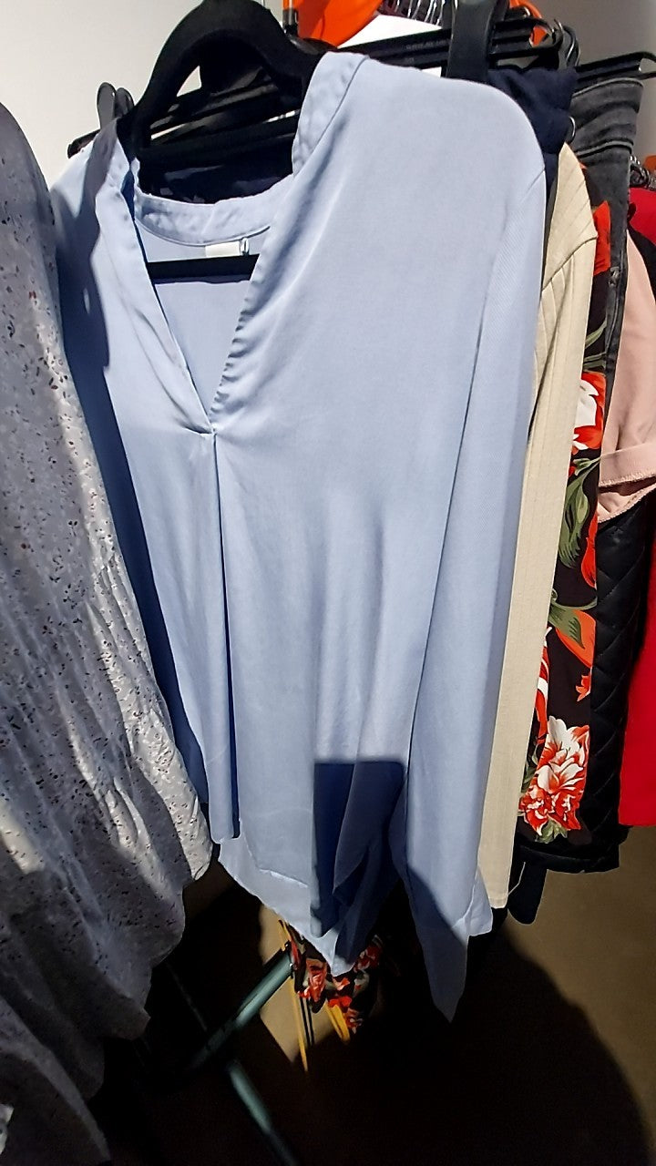 s.Oliver Bluse Hellblau Gr.: L