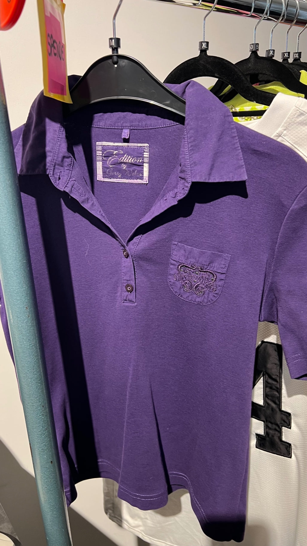 Gerry Weber Poloshirt Lila Gr.: M