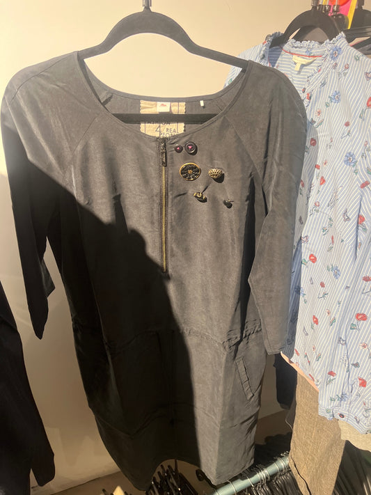S Oliver Kleid Grau Gr.: M