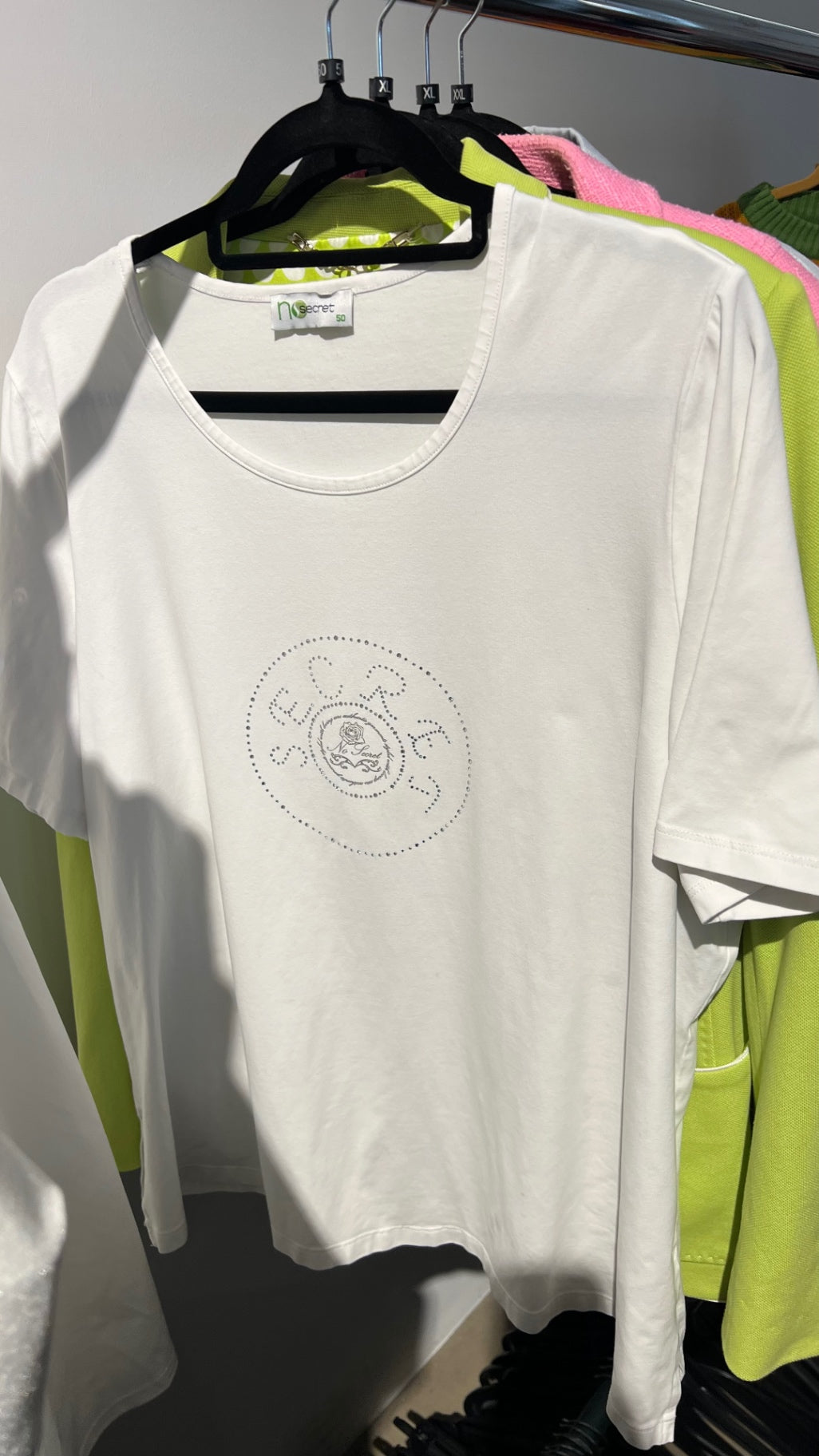 NoSecret T-Shirt Weiß Gr.: 50