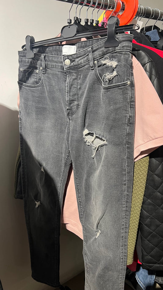 Asos Jeans Grau Gr.: 32