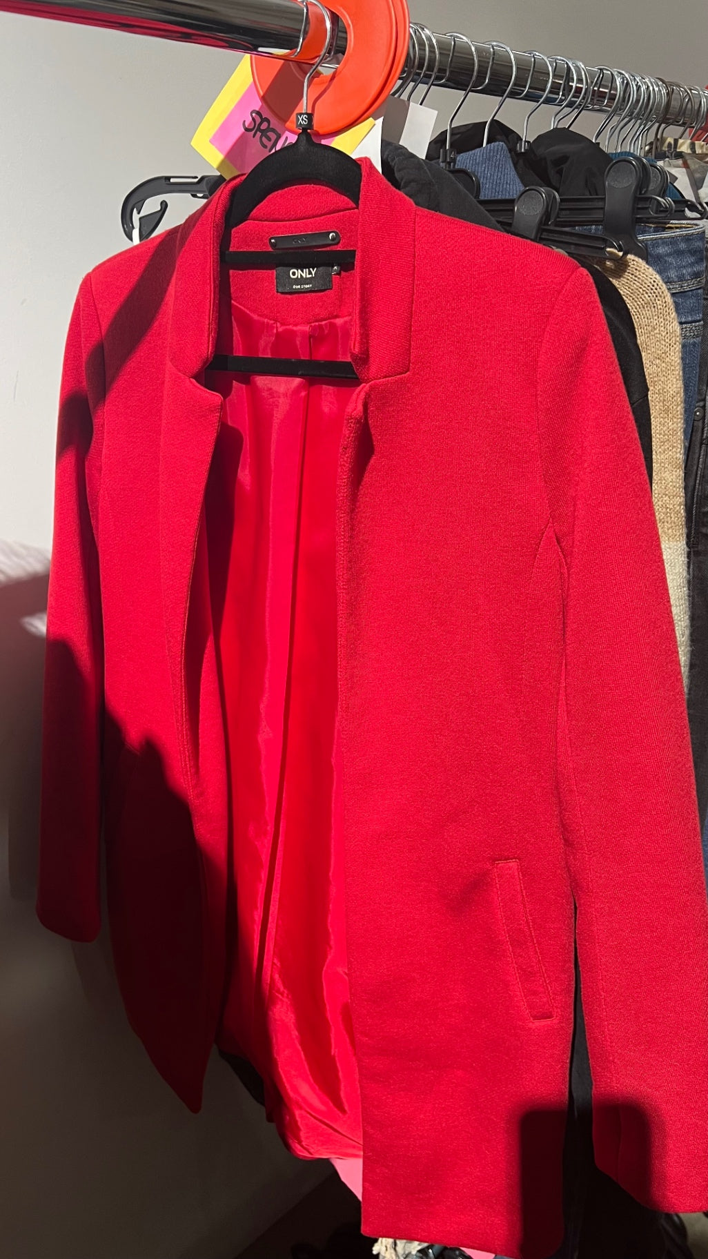 ONLY Jacke Rot Gr.: XS