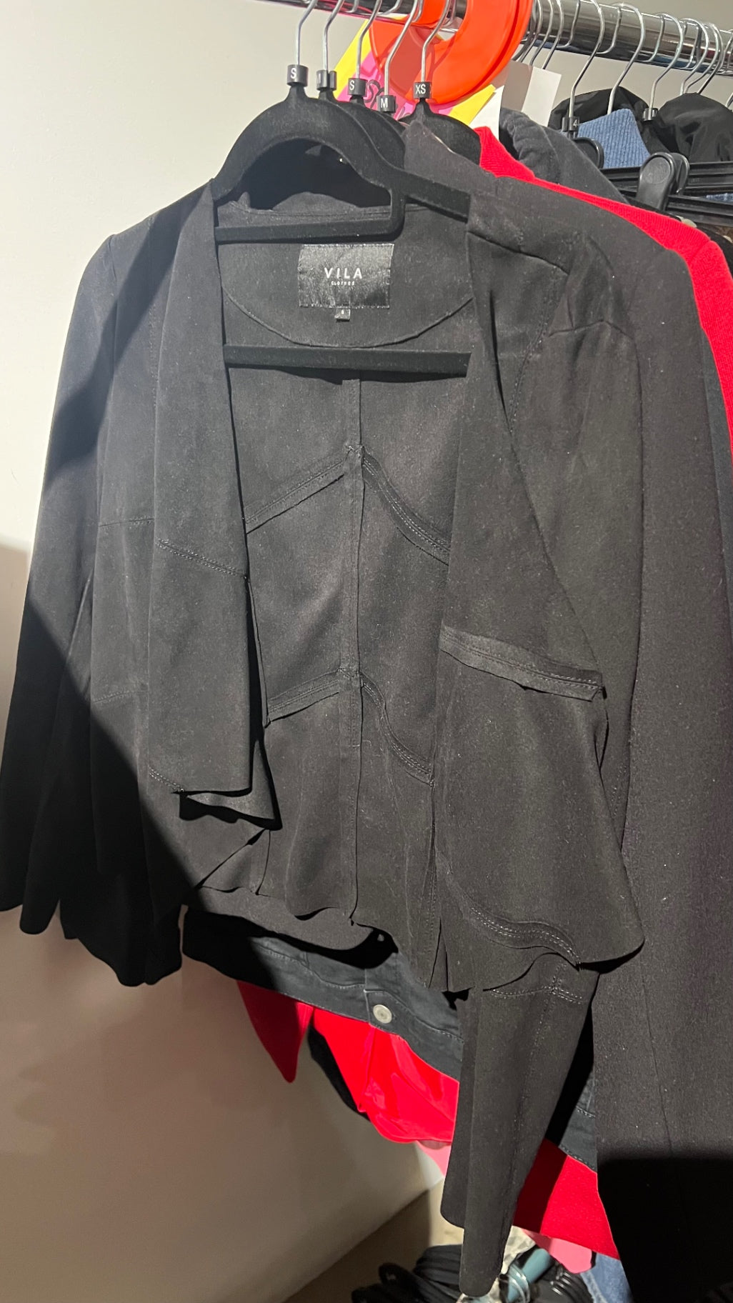 VILA Jacke Schwarz Gr.: S