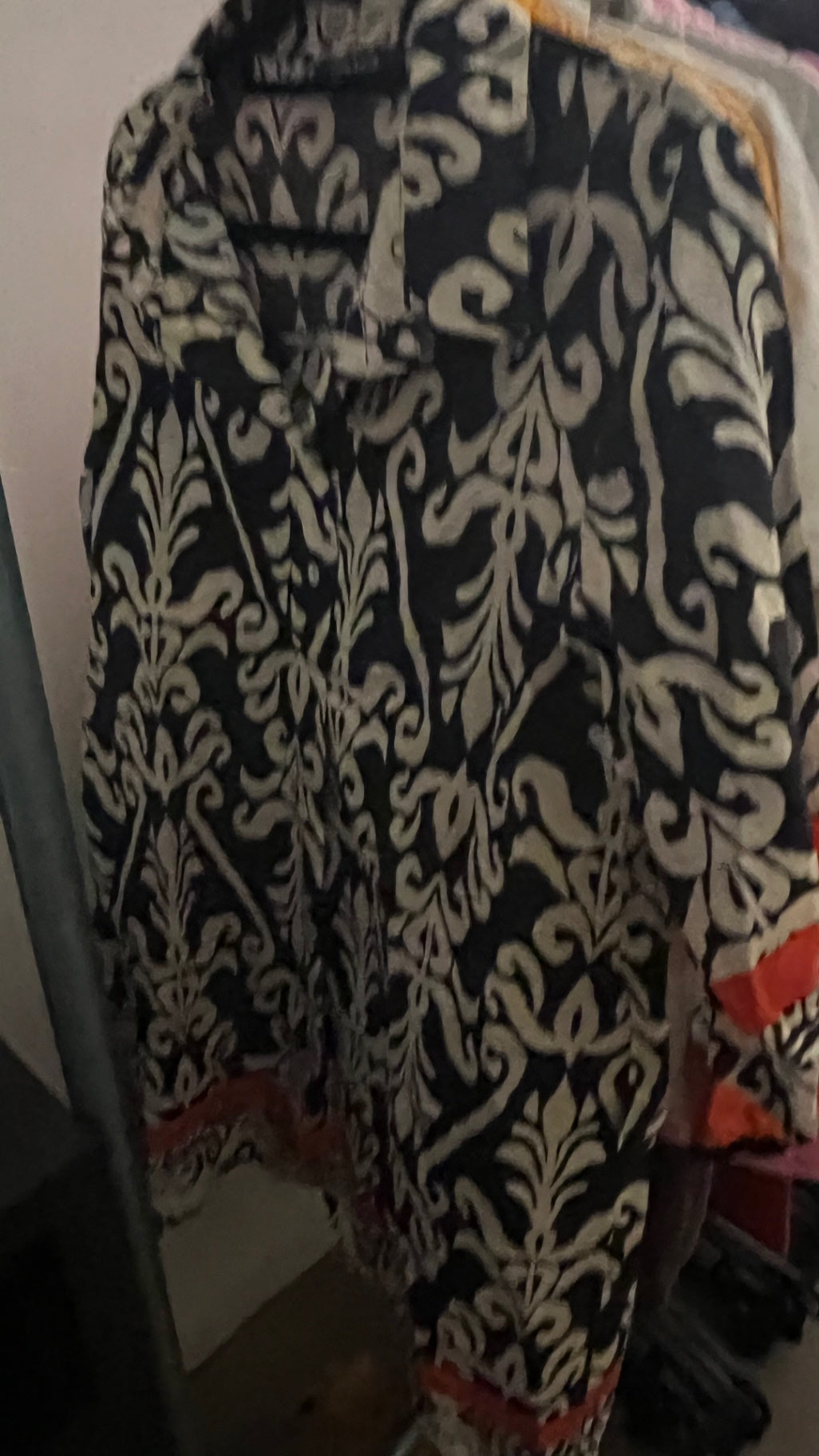 St. Barth Bluse Schwarz Beige Gr.: XXL