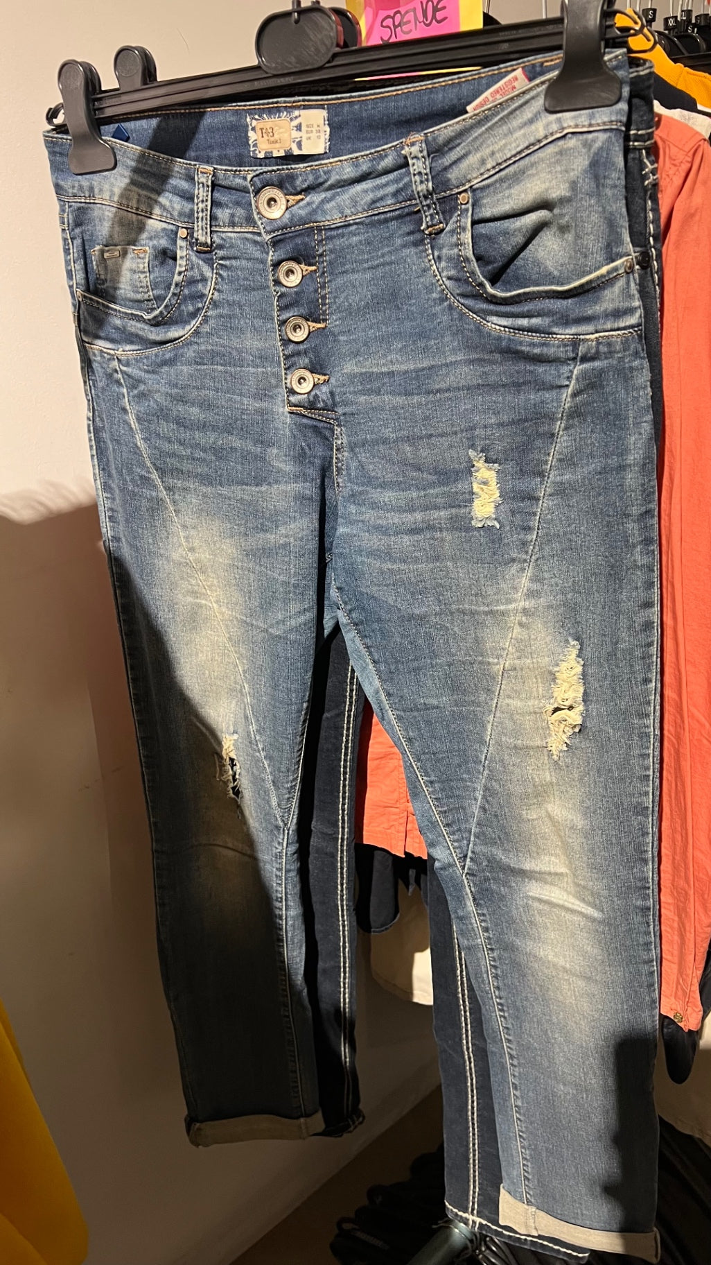 Toxic3 Jeans Blau Gr.: M