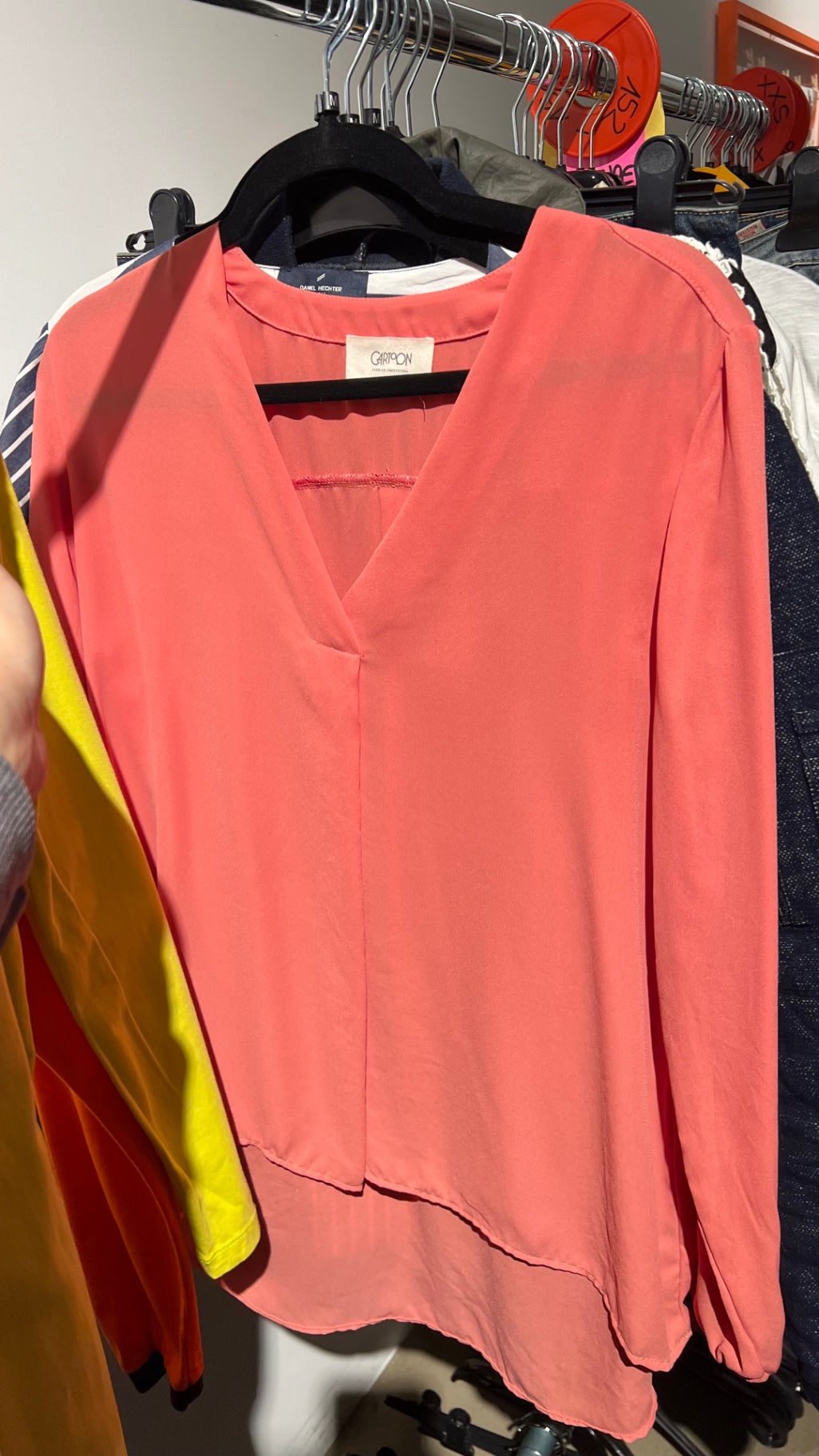 Cartoon Bluse Rosa Gr.: M