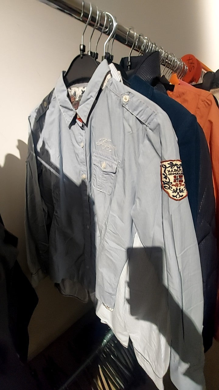 Napapijri Bluse Hellblau Gr.: M