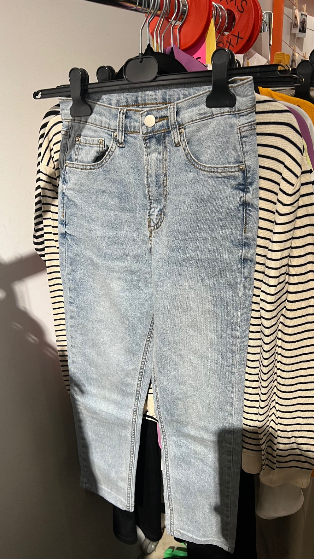 Jeans Hellblau Gr.: S